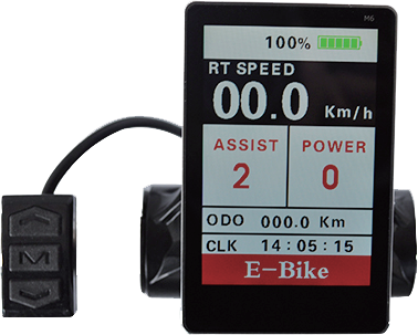 Electric Bicycle Motor Display H6
