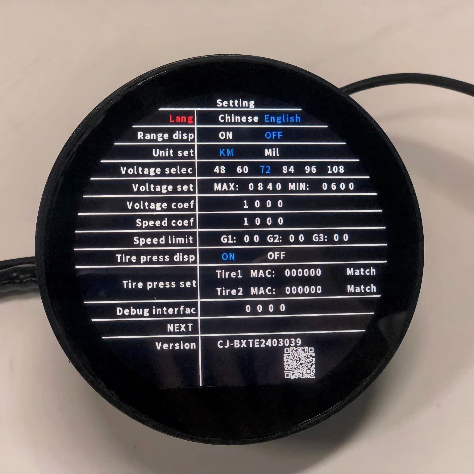 3.6-inch Smart Dashboard for Electric Vehicles and Electric Motorcycles