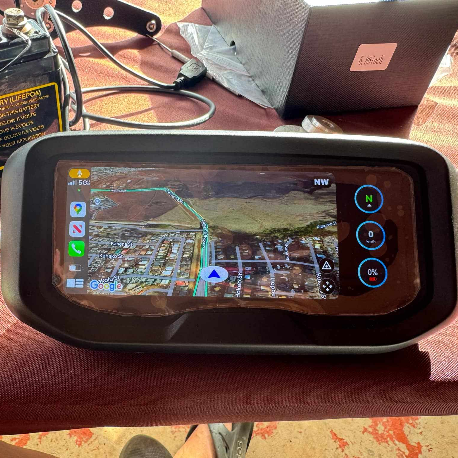 6.86-Inch Smart Dashboard for Electric Vehicles and Electric Motorcycles