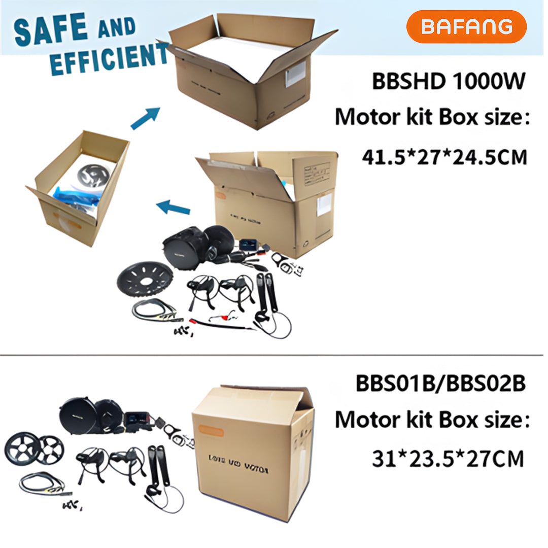 Bafang Electric Bicycle Modification Mid Mounted Motor Kit 48V 500W