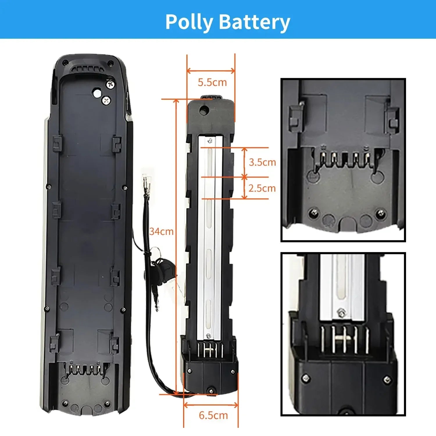 Electric bicycle down tube lithium battery 48V20Ah（GC）