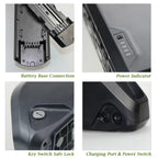 Electric Bicycle down Tube Battery Polly 48V 20Ah(SS)