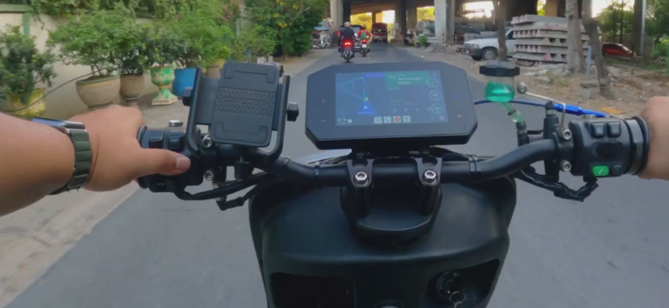 5-inch Smart Dashboard for Electric Vehicles and Electric Motorcycles